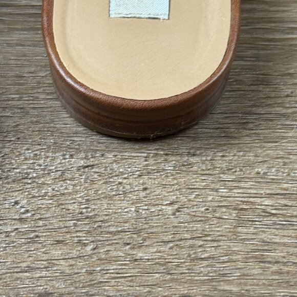 Steve Madden Women's Mattis Woven Flat Mules Brown, Pointed Toe Fall Sz 7M - Picture 6 of 10